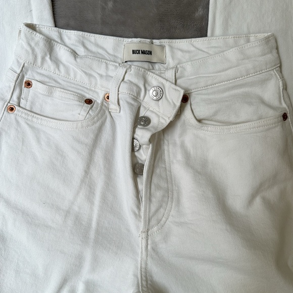 Buck Mason Ridge Twill Rider Pant Natural - Picture 2 of 3